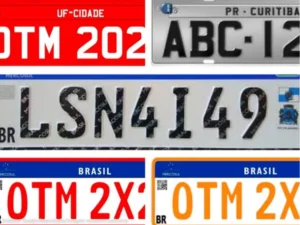 Fim do anonimato: projeto obriga placas de veículos a exibirem cidade e estado de origem