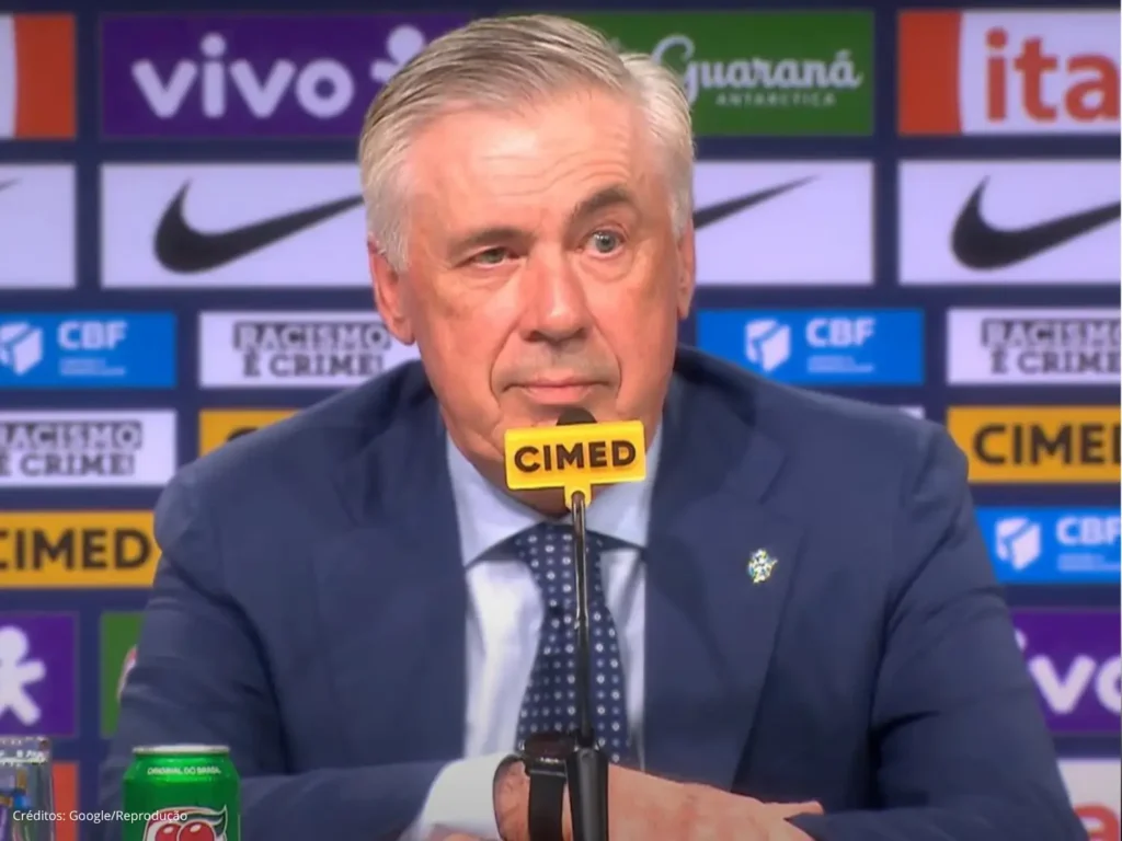 Técnico da seleção brasileira Carlo Ancelotti é condenado a um ano de prisão na Espanha